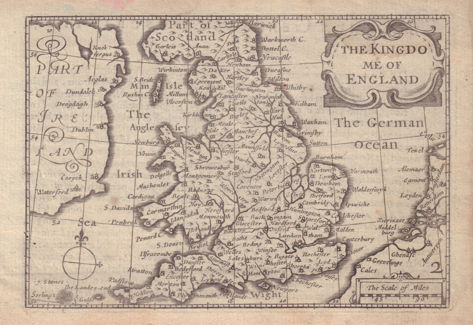 The Kingdome of England by van den Keere.